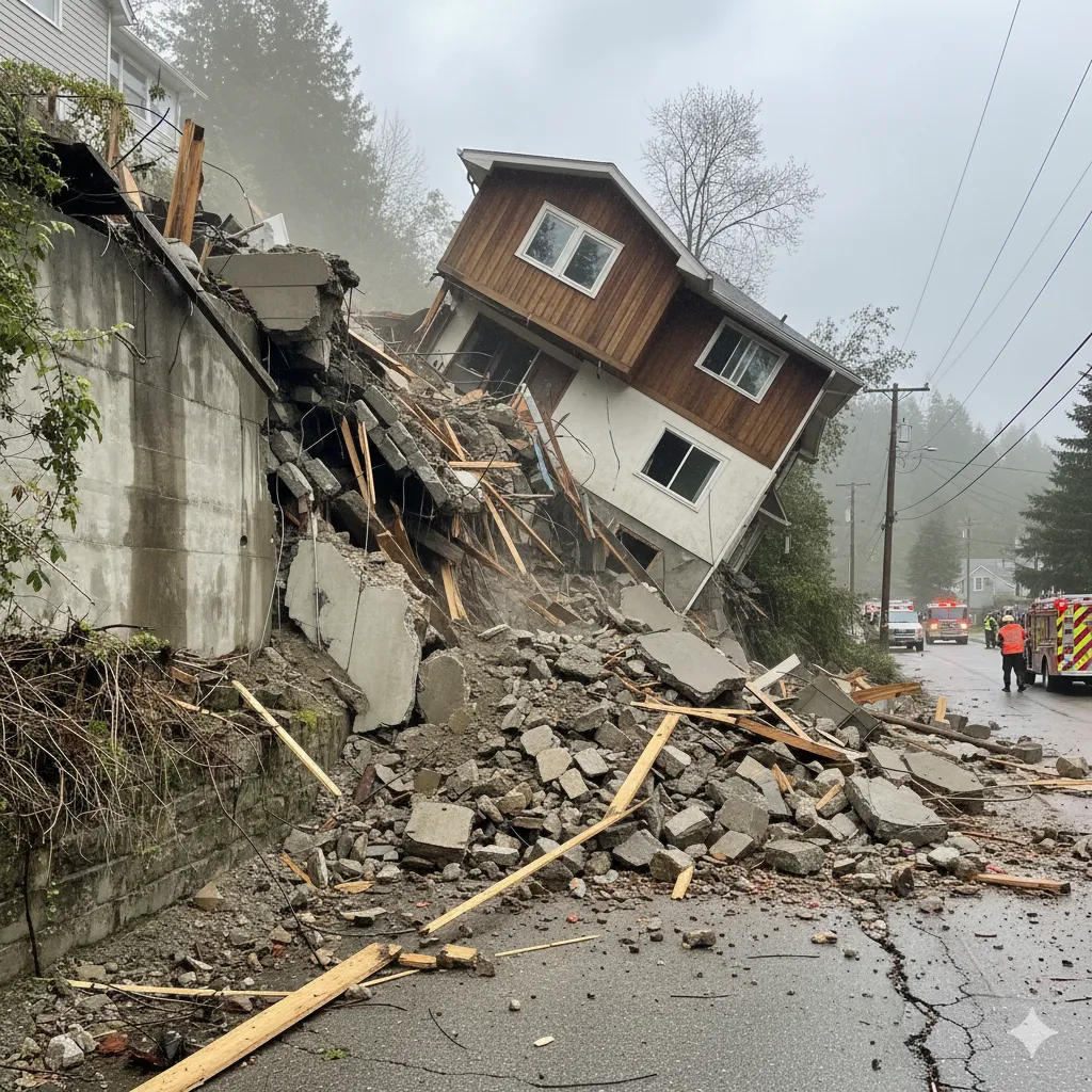 あなたの家は大丈夫?<br />擁壁の安全性について